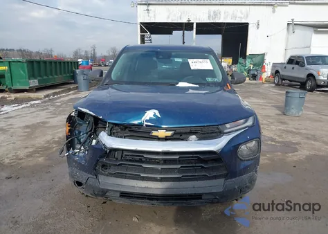 2021 Chevrolet Trailblazer Fwd Ls z USA, uszkodzony, nr VIN KL79MMS2XMB128285
